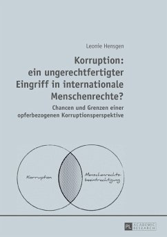 Korruption: ein ungerechtfertigter Eingriff in internationale Menschenrechte? (eBook, PDF) - Hensgen, Leonie