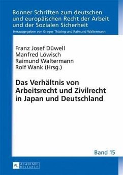 Das Verhaeltnis von Arbeitsrecht und Zivilrecht in Japan und Deutschland (eBook, PDF)