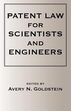 Cover Patent Laws for Scientists and Engineers (eBook, PDF)