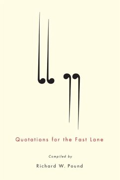 Quotations for the Fast Lane (eBook, PDF) Cover Quotations for the Fast Lane (eBook, PDF)