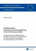 Deliktsrechtliche Insolvenzverursachungshaftung in der Ein-Personen-GmbH (eBook, PDF)