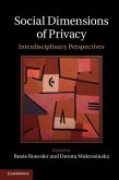 Social Dimensions of Privacy (eBook, ePUB)