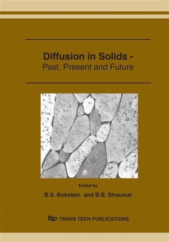 Cover Diffusion in Solids - Past, Present and Future (eBook, PDF)