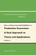 Production Economics: A Dual Approach... - Bild 1