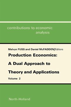 Cover Production Economics: A Dual Approach to Theory and Applications (eBook, PDF)
