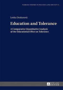 Education and Tolerance (eBook, ePUB) - Lenka Drazanova, Drazanova