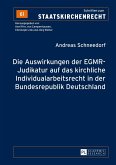 Die Auswirkungen der EGMR-Judikatur auf das kirchliche Individualarbeitsrecht in der Bundesrepublik Deutschland (eBook, PDF)