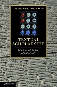 Cover Cambridge Companion to Textual Scholarship (eBook, ePUB)