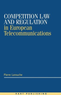 Cover Competition Law and Regulation in European Telecommunications (eBook, PDF)