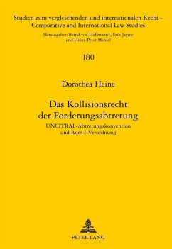 Das Kollisionsrecht der Forderungsabtretung (eBook, PDF) - Heine, Dorothea