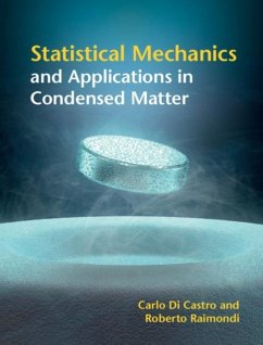 Statistical Mechanics and Applications in Condensed Matter (eBook, PDF) - Castro, Carlo Di