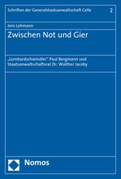 Zwischen Not und Gier - Lehmann, Jens