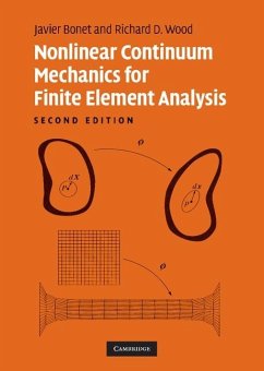 Nonlinear Continuum Mechanics for Finite Element Analysis (eBook, ePUB) - Bonet, Javier