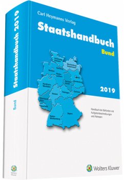Cover Staatshandbuch Bund 2019, m. CD-ROM / Staatshandbuch