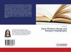 Early Christian Liturgy and Georgian Hagiography