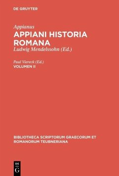 Appiani Historia Romana (eBook, PDF) - Appianus