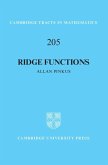 Ridge Functions (eBook, ePUB)