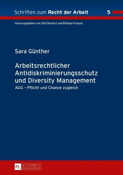 Arbeitsrechtlicher Antidiskriminierungsschutz und Diversity Management (eBook, PDF) - Gunther, Sara