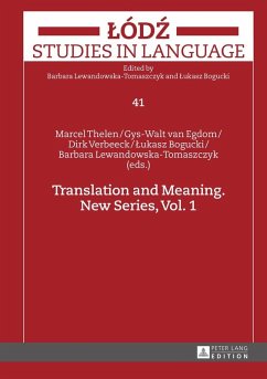 Translation and Meaning (eBook, ePUB)