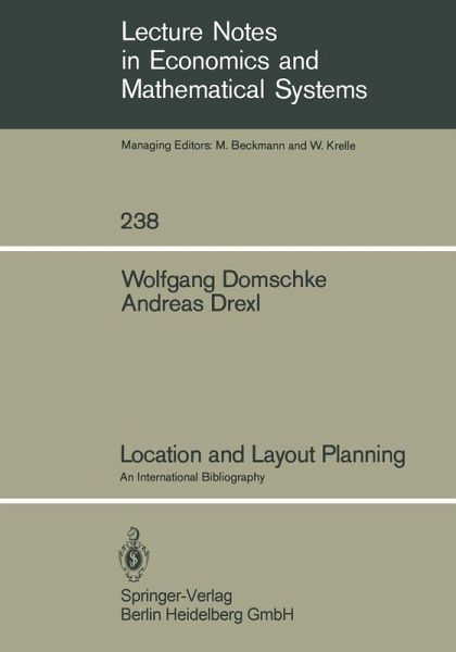 Location and Layout Planning (eBook, PDF)