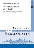 Das deutsche Poplied als Textsorte (eBook, PDF)