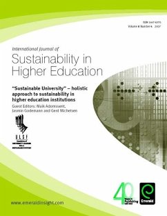 Cover Sustainable University - Holistic Approach to Sustainability in Higher Education Institutions (eBook, PDF)