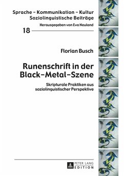 Runenschrift in der Black-Metal-Szene (eBook, ePUB) - Florian Busch, Busch