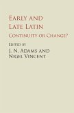 Early and Late Latin (eBook, ePUB)