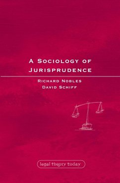 Cover A Sociology of Jurisprudence (eBook, PDF)