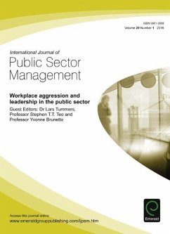 Workplace aggression and leadership in the public sector (eBook, PDF)