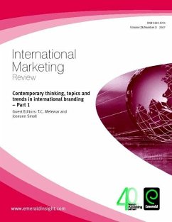 Cover Contemporary thinking, topics and trends in international branding - Part 1 (eBook, PDF)