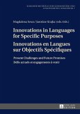 Innovations in Languages for Specific Purposes - Innovations en Langues sur Objectifs Specifiques (eBook, ePUB)