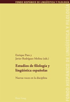 Estudios de filologia y lingueistica espanolas (eBook, PDF)