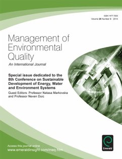 Cover Special issue dedicated to the 8th Conference on Sustainable Development of Energy, Water and Environment Systems (eBook, PDF)