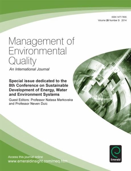 Special issue dedicated to the 8th Conference on Sustainable Development of Energy, Water and Environment Systems (eBook, PDF) Special issue dedicated to the 8th Conference on Sustainable Development of Energy, Water and Environment Systems (eBook, PDF)