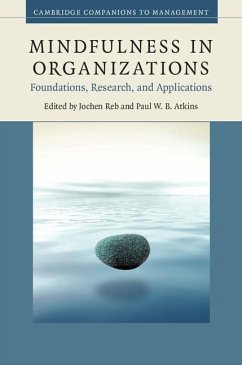 Mindfulness in Organizations (eBook, ePUB)