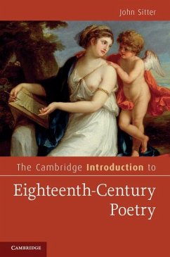 Cambridge Introduction to Eighteenth-Century Poetry (eBook, ePUB) - Sitter, John