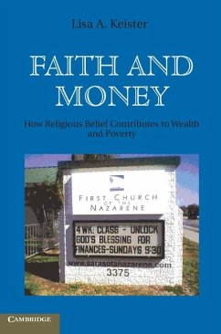 Faith and Money (eBook, ePUB) - Keister, Lisa A.