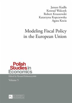 Modeling Fiscal Policy in the European Union (eBook, PDF) - Kudla, Janusz