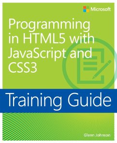 Training Guide Programming in HTML5 with JavaScript and CSS3 (MCSD) (eBook, PDF) - Johnson, Glenn