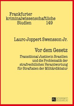 Vor dem Gesetz (eBook, ePUB) - Lauro Joppert Swensson Jr., Swensson Jr.