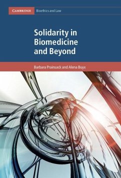 Cover Solidarity in Biomedicine and Beyond (eBook, ePUB)