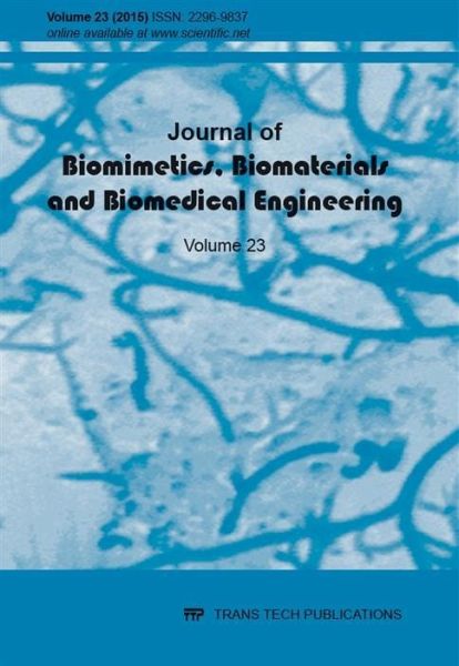 Journal of Biomimetics, Biomaterials and Biomedical Engineering Vol. 23 (eBook, PDF) Journal of Biomimetics, Biomaterials and Biomedical Engineering Vol. 23 (eBook, PDF)