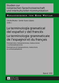 La terminologia gramatical del espanol y del frances- La terminologie grammaticale de l'espagnol et du francais (eBook, ePUB)