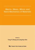Macro-, Meso-, Micro- and Nano-Mechanics of Materials (eBook, PDF)