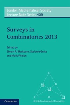 Surveys in Combinatorics 2013 (eBook, ePUB)