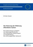 Die Sicherung der Widmung oeffentlicher Sachen (eBook, ePUB)