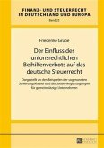 Der Einfluss des unionsrechtlichen Beihilfenverbots auf das deutsche Steuerrecht (eBook, PDF)