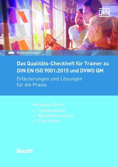 Das Qualitäts-Checkheft für Trainer zu DIN EN ISO 9001:2015 und DVWO QM (eBook, PDF) - Eckart, Melanie