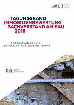 Tagungsband Immobilienbewertung und Sachverstand am Bau 2018. (eBook, PDF)